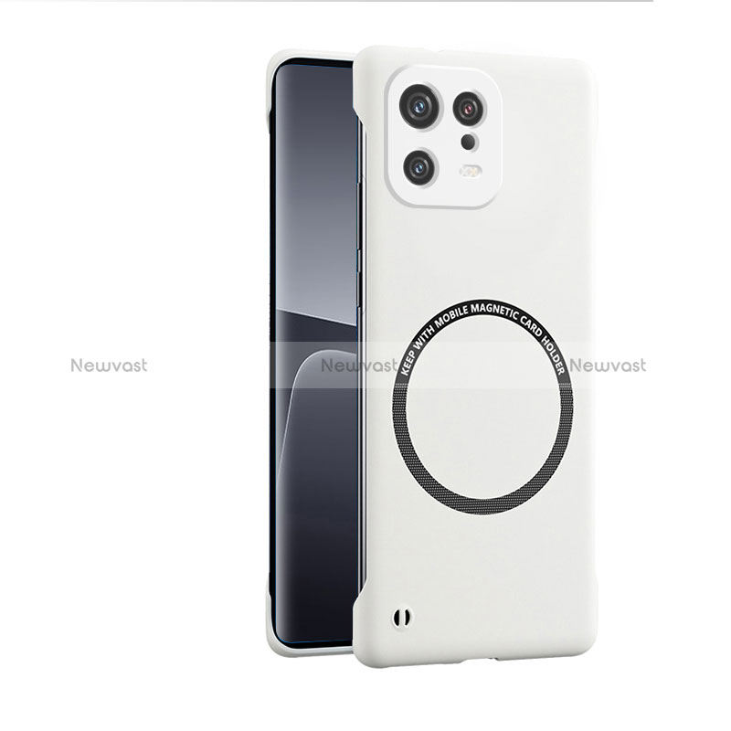 Hard Rigid Plastic Matte Finish Case Back Cover with Mag-Safe Magnetic for Xiaomi Mi 13 Pro 5G