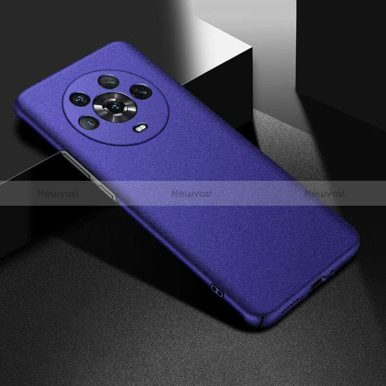 Hard Rigid Plastic Matte Finish Case Back Cover YK1 for Huawei Honor Magic4 5G Blue