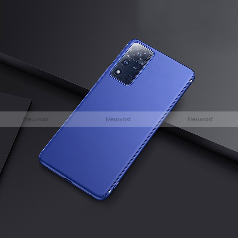 Hard Rigid Plastic Matte Finish Case Back Cover YK1 for Huawei Honor V40 5G Blue