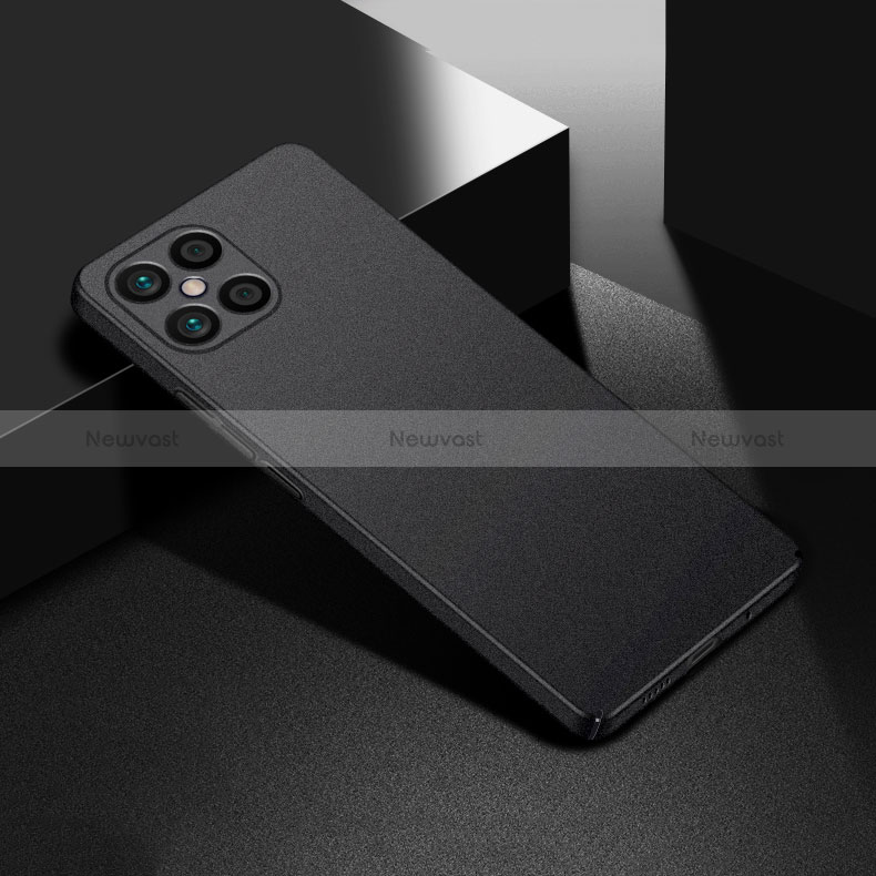 Hard Rigid Plastic Matte Finish Case Back Cover YK1 for Huawei Nova 8 SE 4G Black