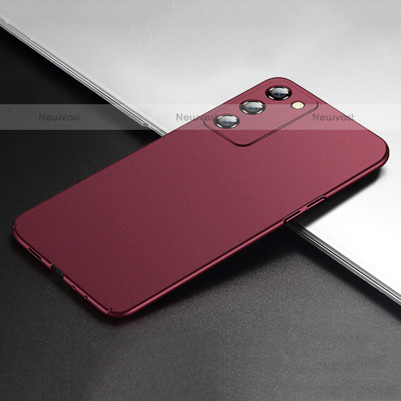 Hard Rigid Plastic Matte Finish Case Back Cover YK1 for Oppo A55 5G