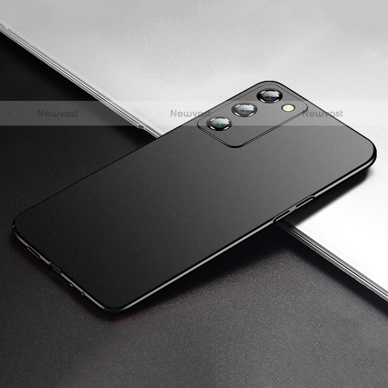 Hard Rigid Plastic Matte Finish Case Back Cover YK1 for Oppo A55 5G Black