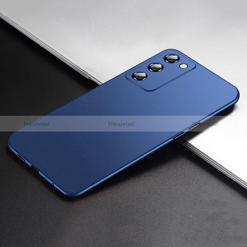 Hard Rigid Plastic Matte Finish Case Back Cover YK1 for Oppo A56 5G Blue