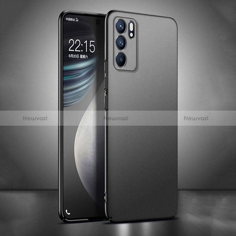 Hard Rigid Plastic Matte Finish Case Back Cover YK1 for Oppo Reno6 5G