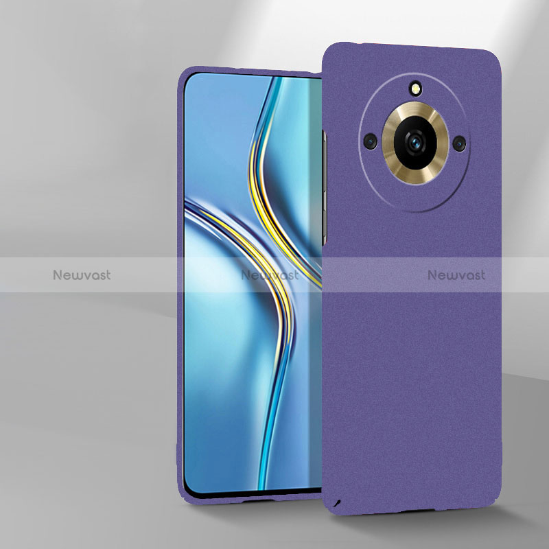 Hard Rigid Plastic Matte Finish Case Back Cover YK1 for Realme 11 Pro 5G Purple