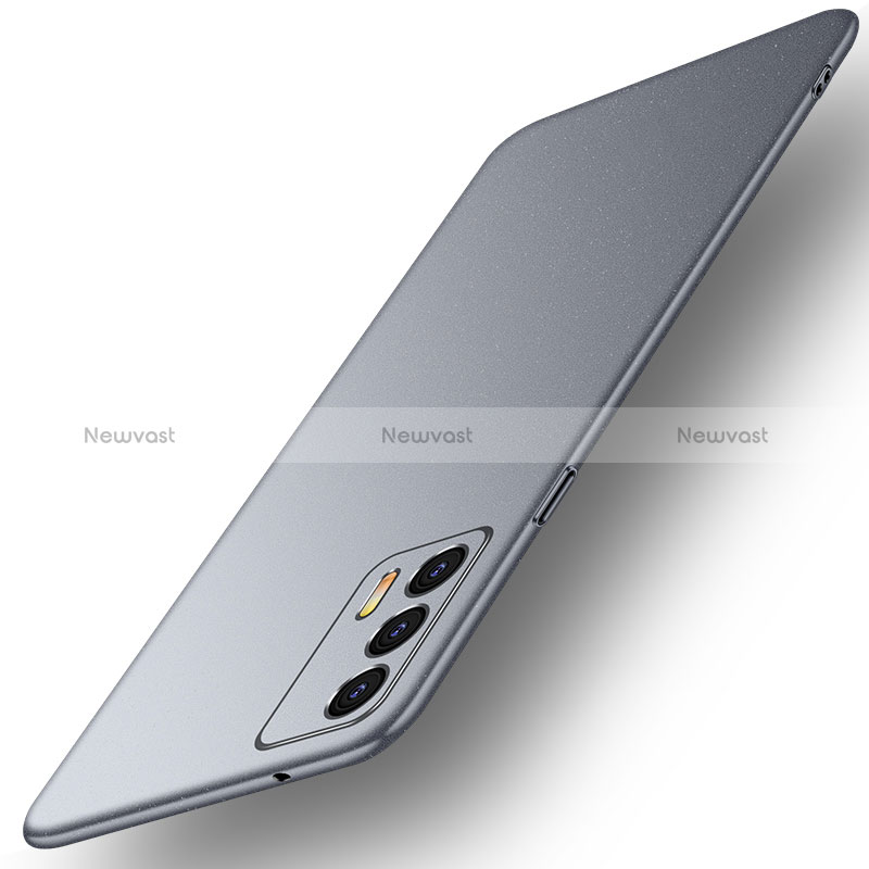 Hard Rigid Plastic Matte Finish Case Back Cover YK1 for Realme GT 5G Gray