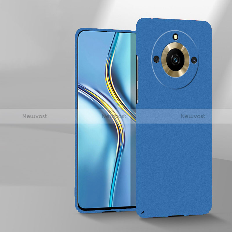 Hard Rigid Plastic Matte Finish Case Back Cover YK1 for Realme Narzo 60 Pro 5G Blue