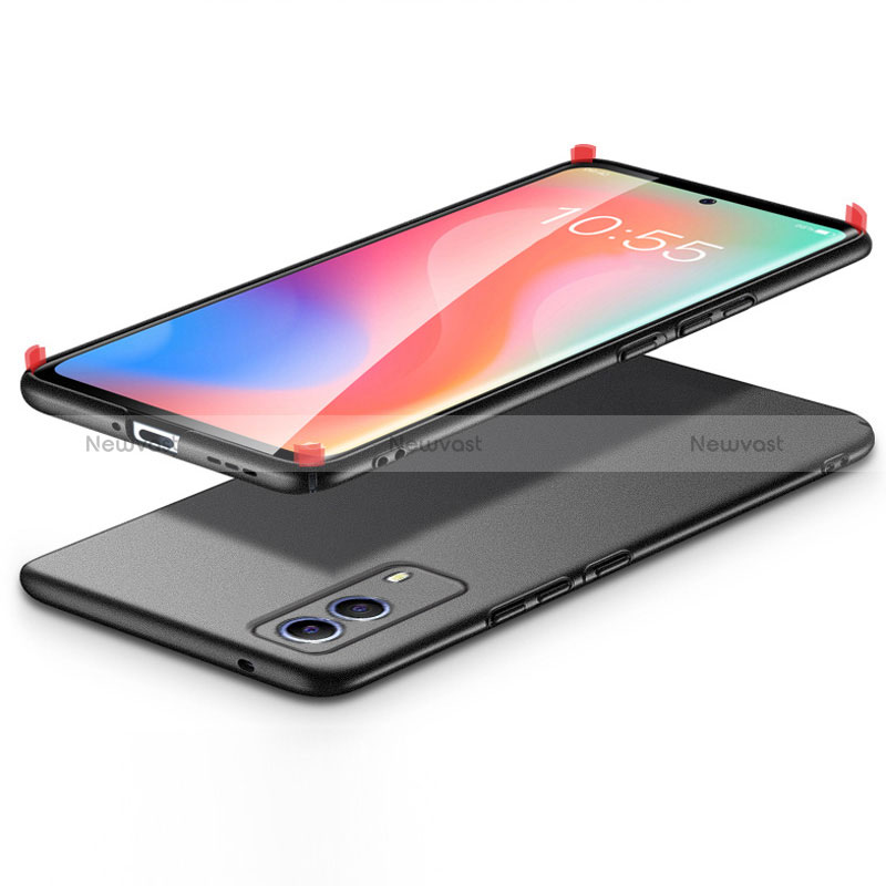 Hard Rigid Plastic Matte Finish Case Back Cover YK1 for Vivo iQOO Z5x 5G