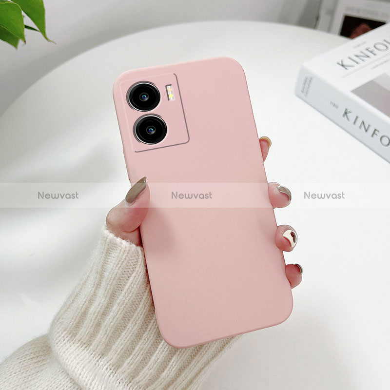 Hard Rigid Plastic Matte Finish Case Back Cover YK1 for Vivo iQOO Z7 5G Pink