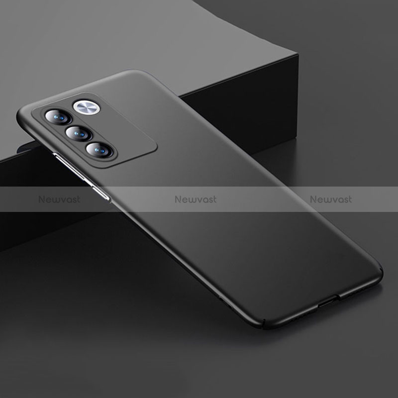 Hard Rigid Plastic Matte Finish Case Back Cover YK1 for Vivo V27 Pro 5G Black