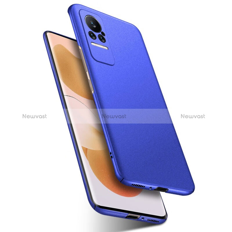 Hard Rigid Plastic Matte Finish Case Back Cover YK1 for Xiaomi Civi 1S 5G Blue