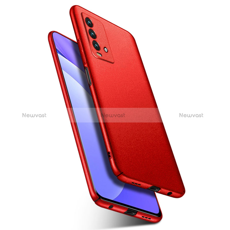 Hard Rigid Plastic Matte Finish Case Back Cover YK1 for Xiaomi Redmi 9 Power Red