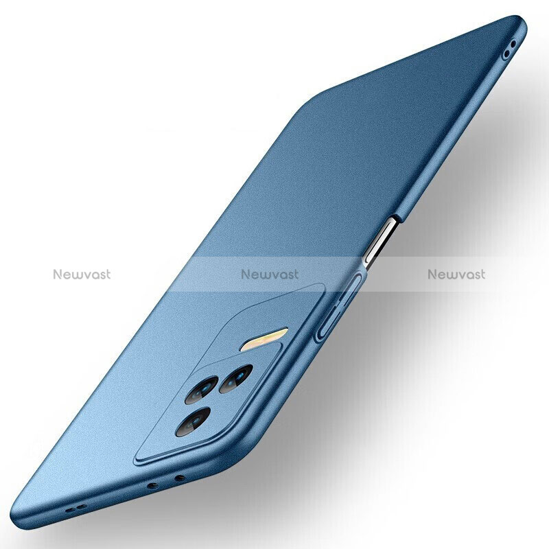 Hard Rigid Plastic Matte Finish Case Back Cover YK1 for Xiaomi Redmi K50 Pro 5G Blue