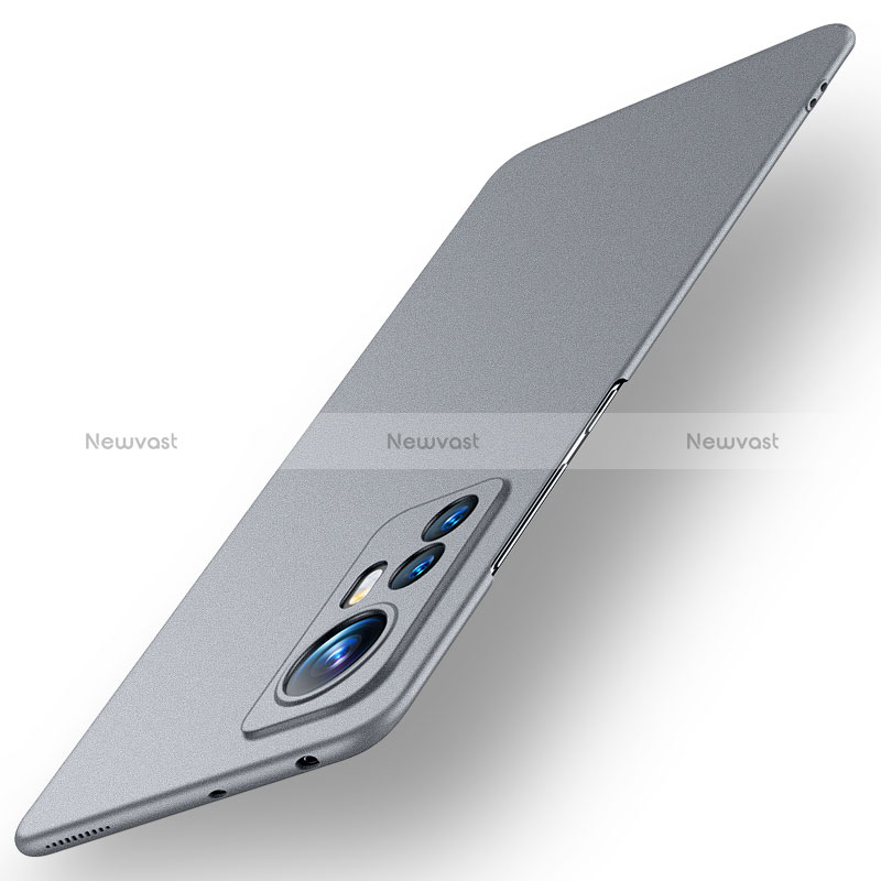 Hard Rigid Plastic Matte Finish Case Back Cover YK1 for Xiaomi Redmi Note 12S Gray