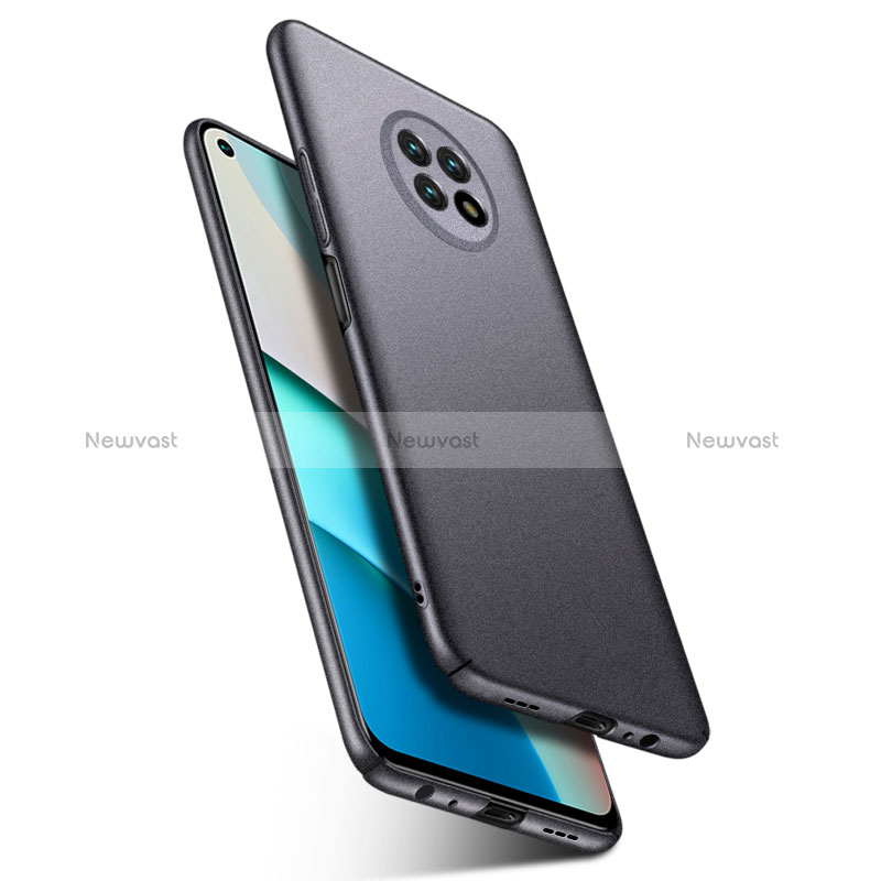 Hard Rigid Plastic Matte Finish Case Back Cover YK1 for Xiaomi Redmi Note 9 5G