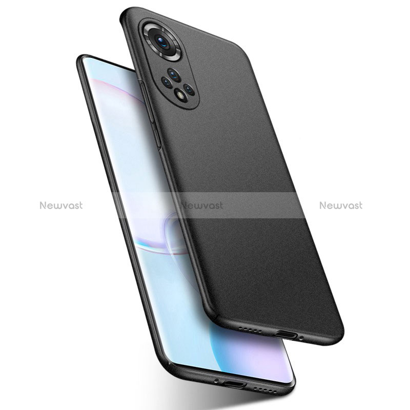 Hard Rigid Plastic Matte Finish Case Back Cover YK2 for Huawei Honor 50 5G Black