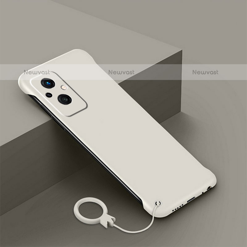 Hard Rigid Plastic Matte Finish Case Back Cover YK2 for Oppo F21 Pro 5G White