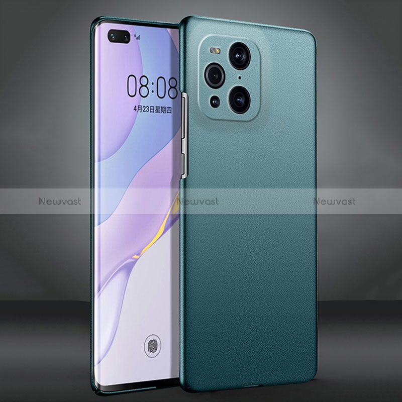 Hard Rigid Plastic Matte Finish Case Back Cover YK2 for Oppo Find X3 5G