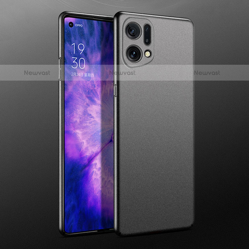 Hard Rigid Plastic Matte Finish Case Back Cover YK2 for Oppo Find X5 Pro 5G