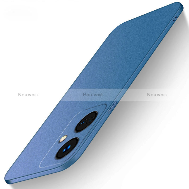 Hard Rigid Plastic Matte Finish Case Back Cover YK2 for Oppo K11 5G Blue