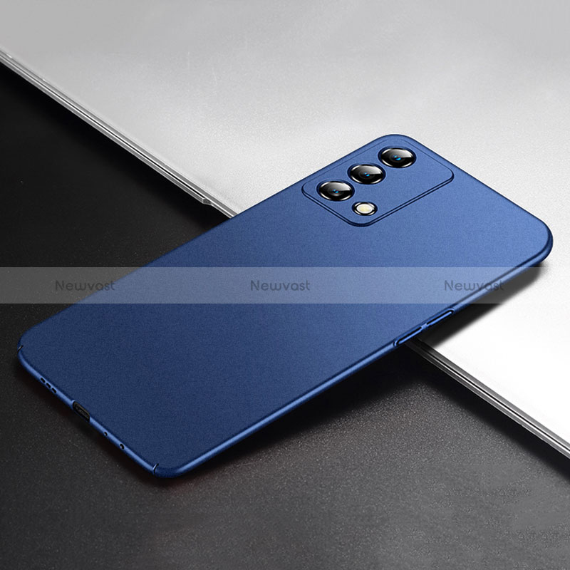 Hard Rigid Plastic Matte Finish Case Back Cover YK2 for Oppo K9 5G Blue