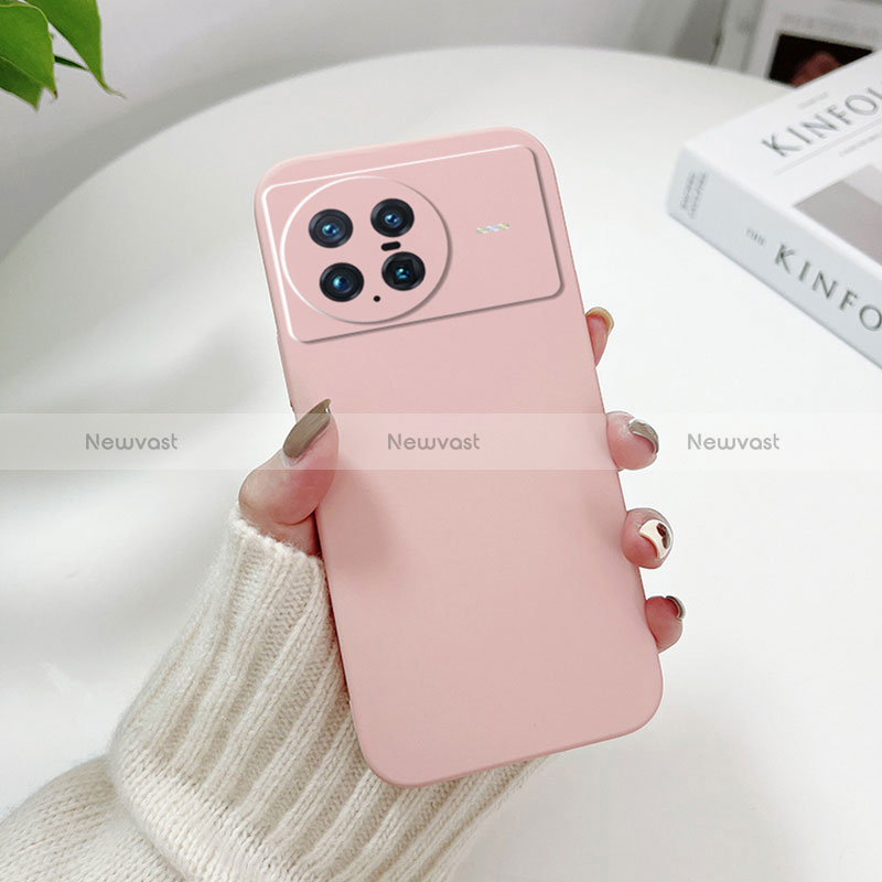 Hard Rigid Plastic Matte Finish Case Back Cover YK2 for Vivo X Note Pink