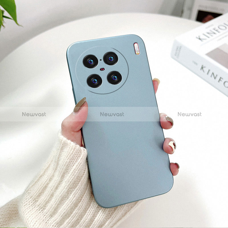 Hard Rigid Plastic Matte Finish Case Back Cover YK2 for Vivo X90 Pro+ Plus 5G Sky Blue