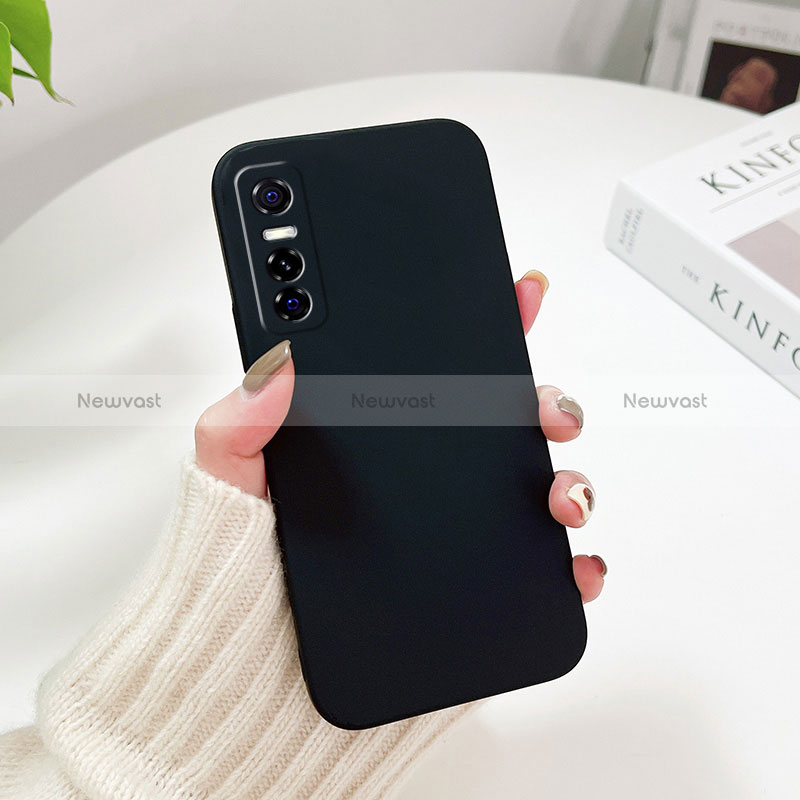 Hard Rigid Plastic Matte Finish Case Back Cover YK2 for Vivo Y73s 5G