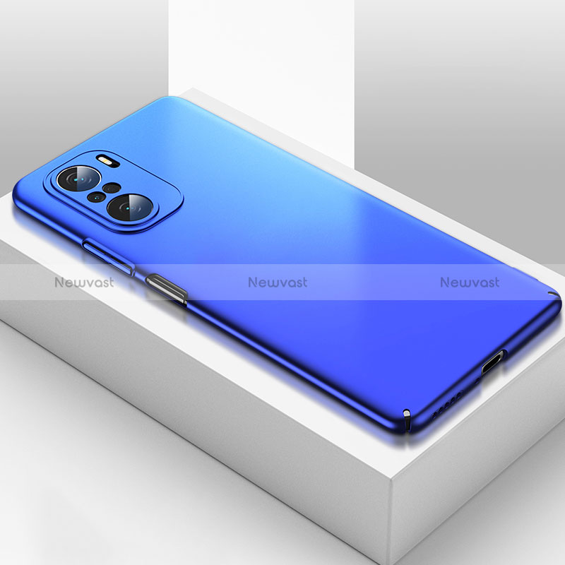 Hard Rigid Plastic Matte Finish Case Back Cover YK2 for Xiaomi Mi 11X 5G Blue