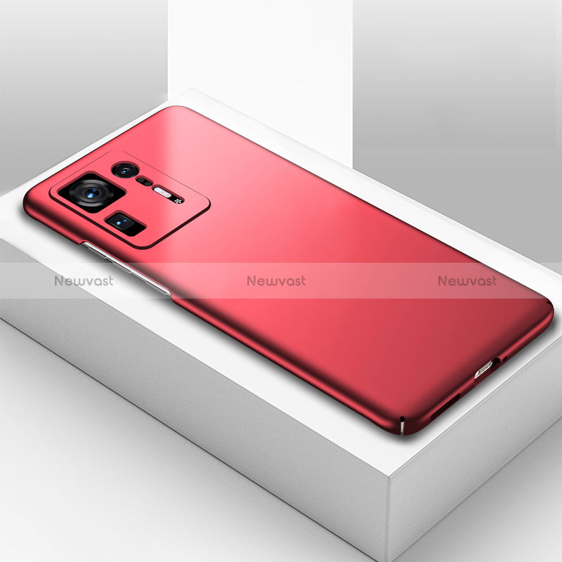 Hard Rigid Plastic Matte Finish Case Back Cover YK2 for Xiaomi Mi Mix 4 5G Red