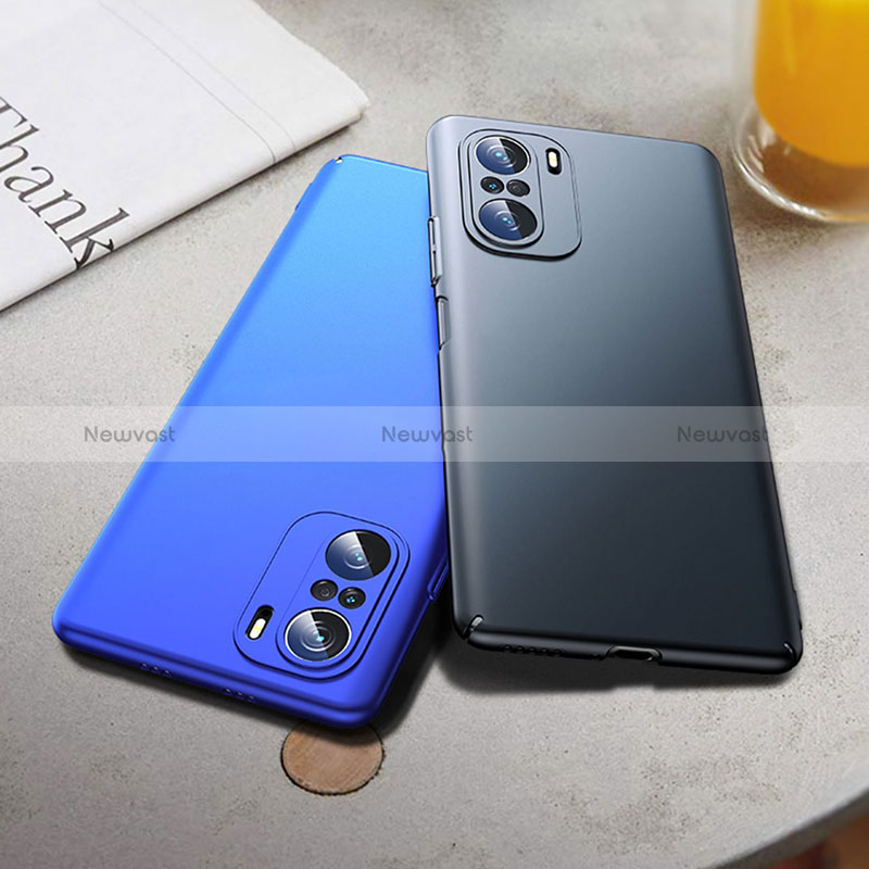 Hard Rigid Plastic Matte Finish Case Back Cover YK2 for Xiaomi Poco F3 5G