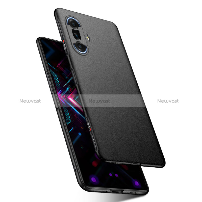 Hard Rigid Plastic Matte Finish Case Back Cover YK2 for Xiaomi Poco F3 GT 5G Black