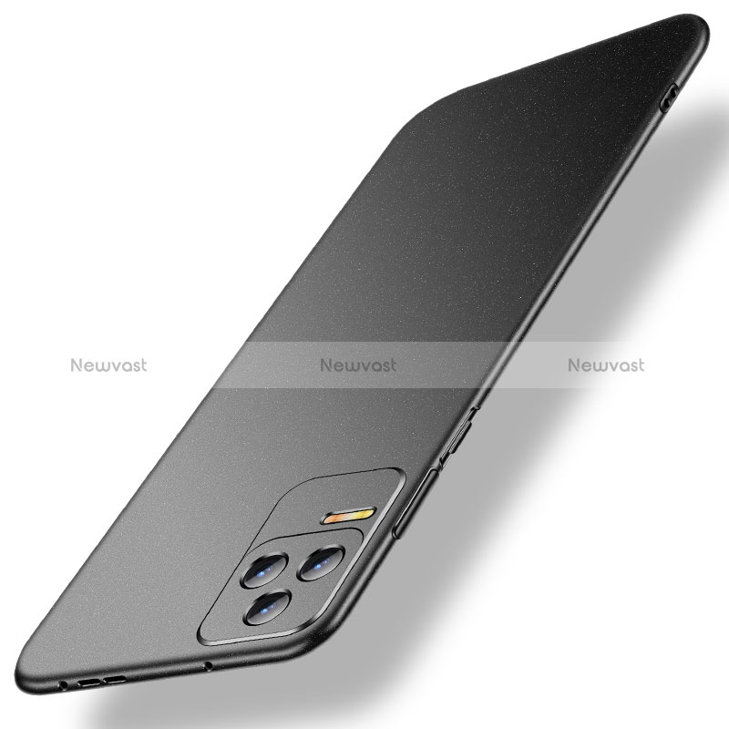 Hard Rigid Plastic Matte Finish Case Back Cover YK2 for Xiaomi Poco F4 5G Black