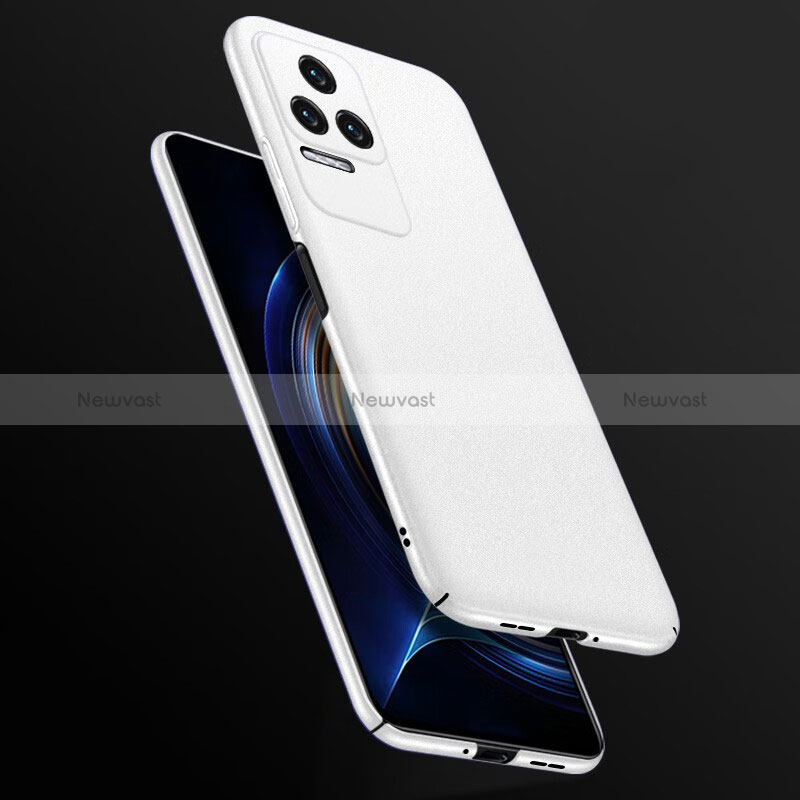 Hard Rigid Plastic Matte Finish Case Back Cover YK2 for Xiaomi Redmi K50 Pro 5G White