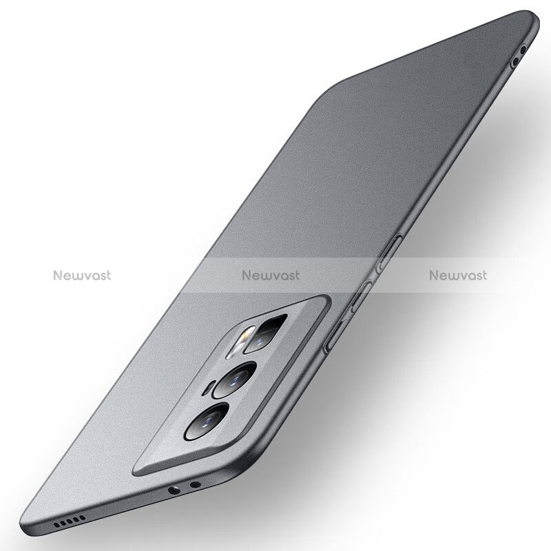 Hard Rigid Plastic Matte Finish Case Back Cover YK2 for Xiaomi Redmi K60 5G Gray