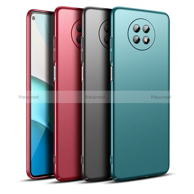 Hard Rigid Plastic Matte Finish Case Back Cover YK2 for Xiaomi Redmi Note 9 5G