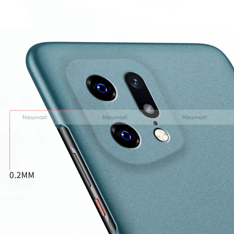 Hard Rigid Plastic Matte Finish Case Back Cover YK3 for Oppo Find X5 5G