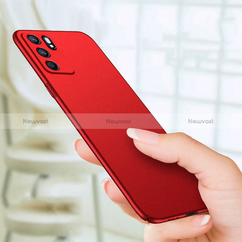 Hard Rigid Plastic Matte Finish Case Back Cover YK3 for Oppo Reno6 Pro 5G India