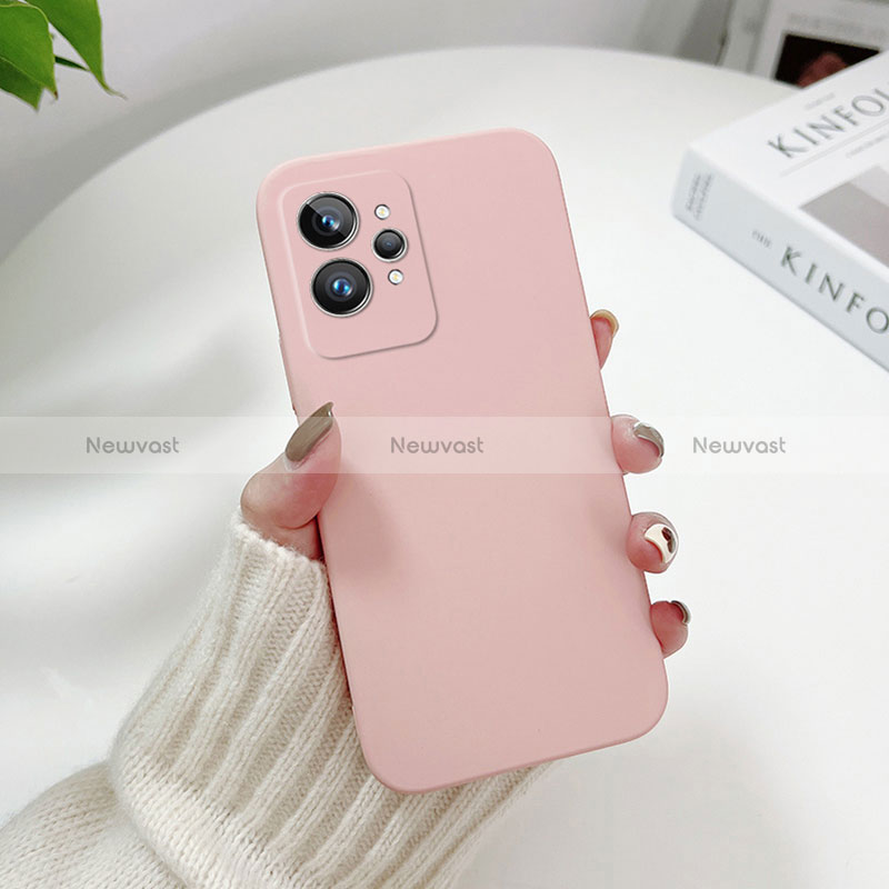 Hard Rigid Plastic Matte Finish Case Back Cover YK3 for Realme GT Neo 3T 5G Pink