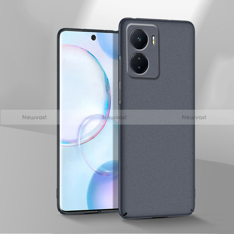 Hard Rigid Plastic Matte Finish Case Back Cover YK3 for Realme Q5i 5G Gray