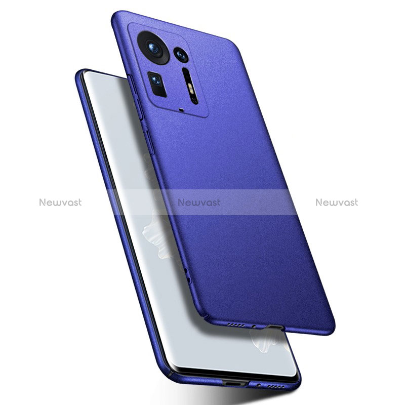 Hard Rigid Plastic Matte Finish Case Back Cover YK3 for Xiaomi Mi Mix 4 5G Blue