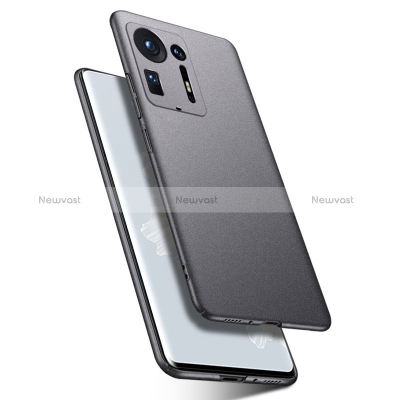 Hard Rigid Plastic Matte Finish Case Back Cover YK3 for Xiaomi Mi Mix 4 5G Gray