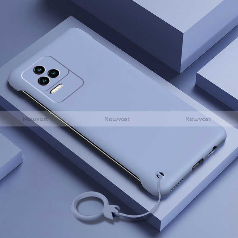 Hard Rigid Plastic Matte Finish Case Back Cover YK4 for Xiaomi Redmi K50 Pro 5G Lavender Gray