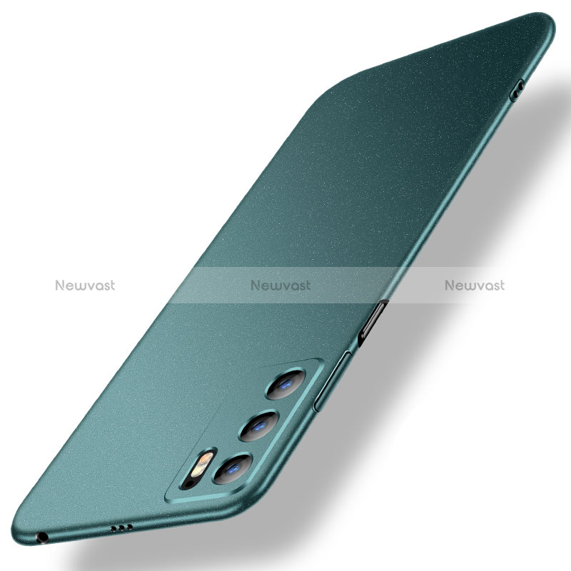 Hard Rigid Plastic Matte Finish Case Back Cover YK4 for Xiaomi Redmi Note 10T 5G Green