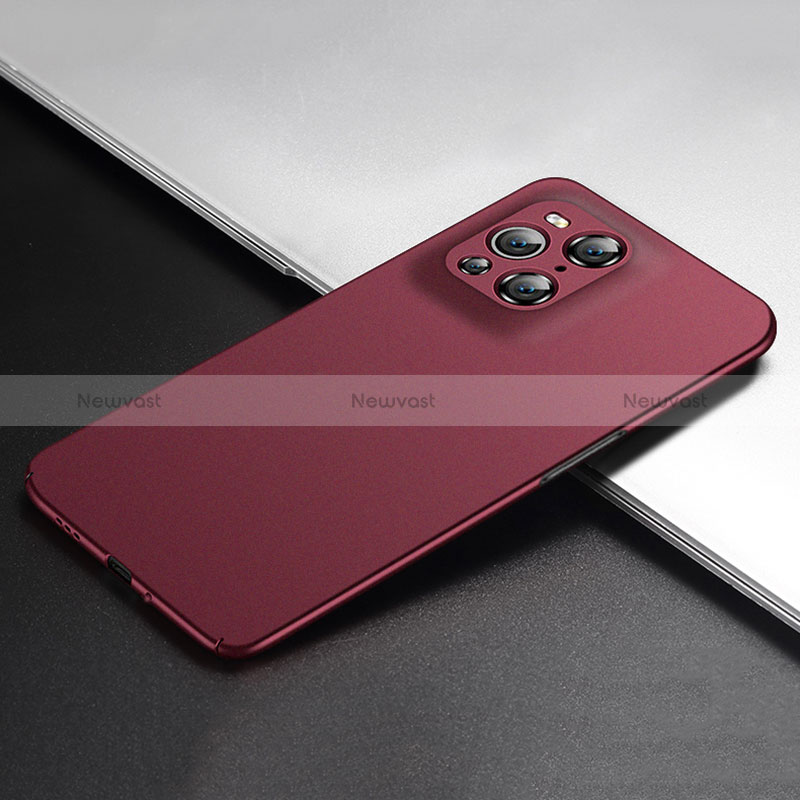 Hard Rigid Plastic Matte Finish Case Back Cover YK5 for Oppo Find X3 5G