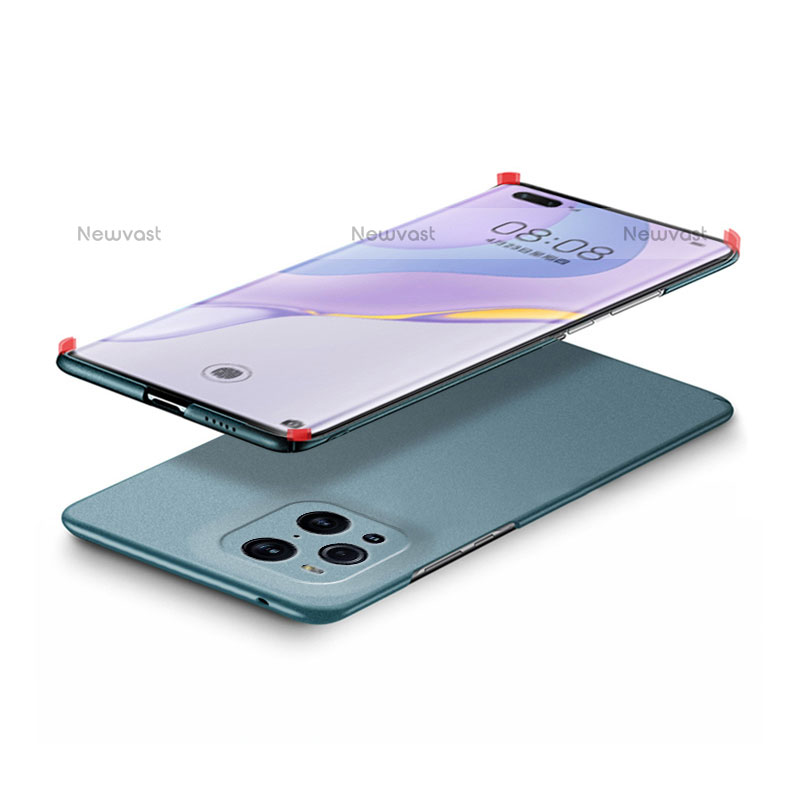 Hard Rigid Plastic Matte Finish Case Back Cover YK5 for Oppo Find X3 Pro 5G