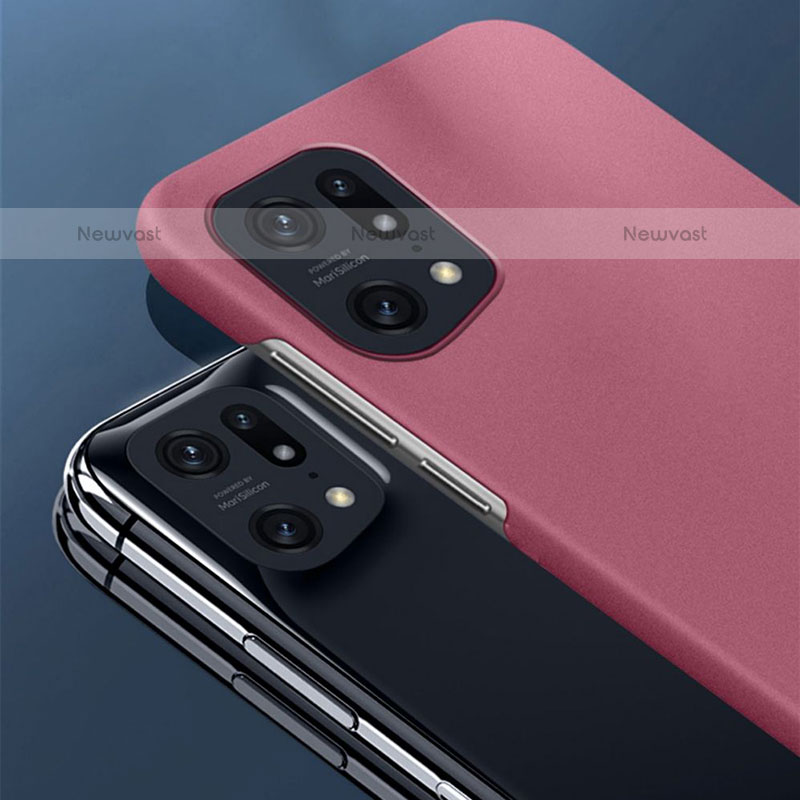 Hard Rigid Plastic Matte Finish Case Back Cover YK5 for Oppo Find X5 Pro 5G