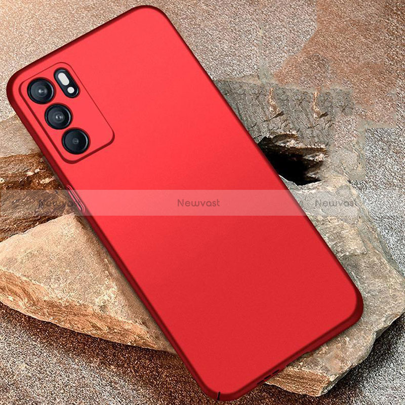 Hard Rigid Plastic Matte Finish Case Back Cover YK5 for Oppo Reno6 Pro 5G India