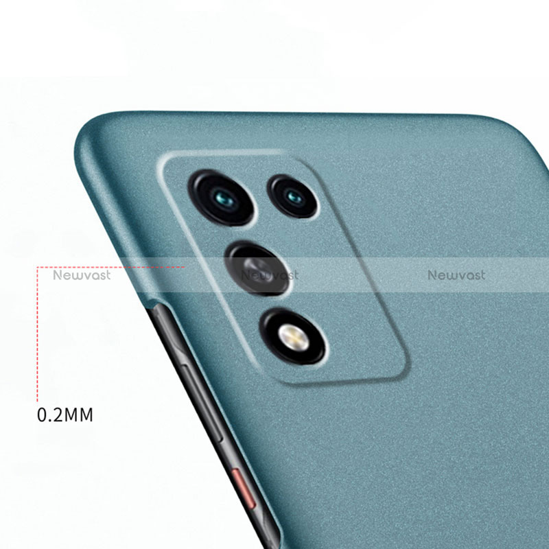 Hard Rigid Plastic Matte Finish Case Back Cover YK5 for Realme Q3s 5G