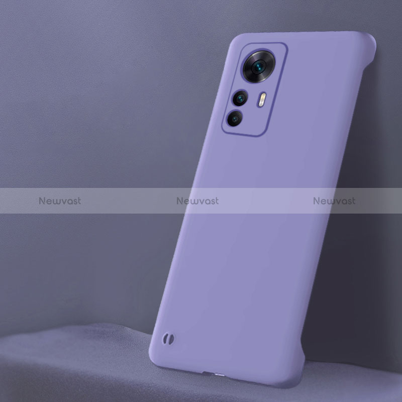 Hard Rigid Plastic Matte Finish Case Back Cover YK5 for Xiaomi Mi 12T 5G Purple